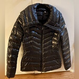 Moncler Womens Black Puffer Jacket Size 1 (US Small)